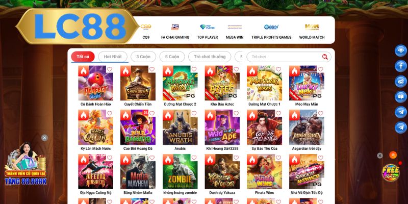 Ưu điểm giúp nổ hũ LC88 tạo dấu ấn